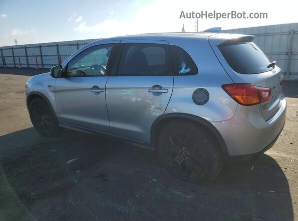 JA4AP3AU2HZ033652 2017 MITSUBISHI OUTLANDER Серебряный Задняя левая четверть