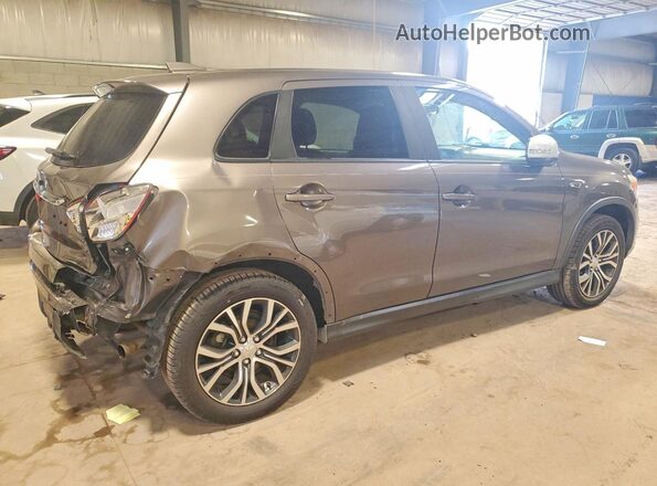 JA4AP3AU2JU025005 2018 MITSUBISHI OUTLANDER Gray Հետևի աջ