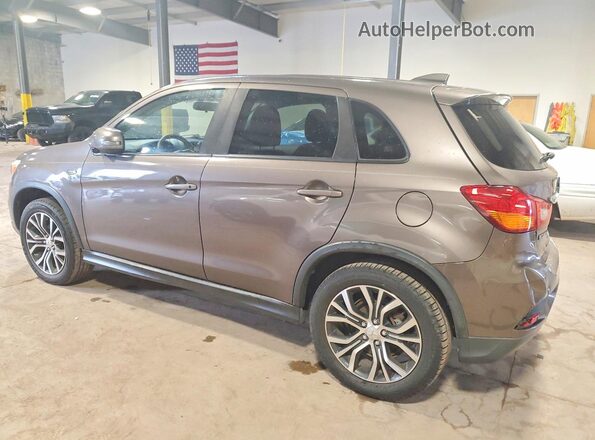 JA4AP3AU2JU025005 2018 MITSUBISHI OUTLANDER Gray Հետևի ձախ