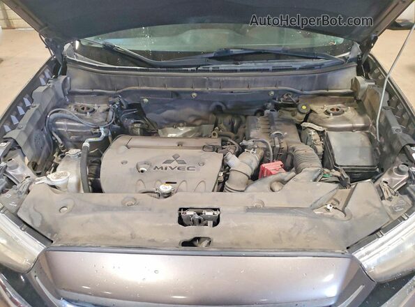 JA4AP3AU2JU025005 2018 MITSUBISHI OUTLANDER Gray Շարժիչի բաժամունքի տեսք