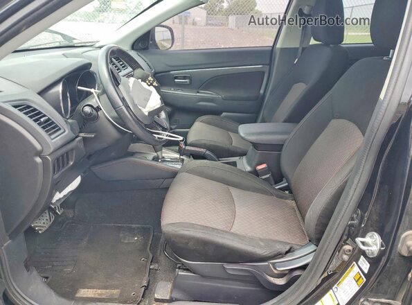 JA4AP3AU3JZ024349 2018 MITSUBISHI OUTLANDER Black Սալոնի դիմացի տեսք