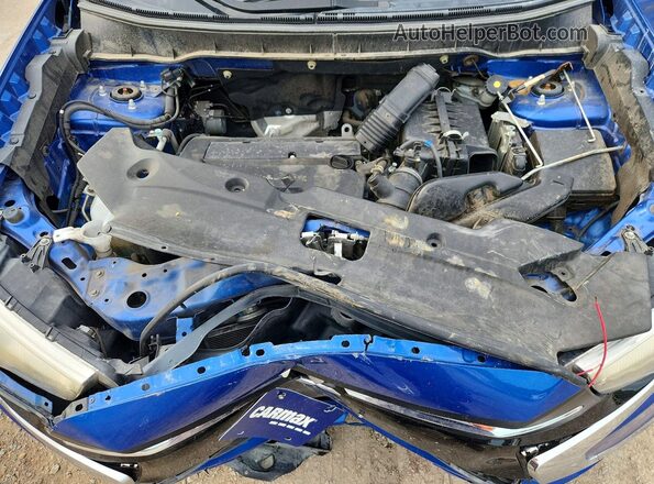 JA4AP3AU3KU002236 2019 MITSUBISHI OUTLANDER Blue 