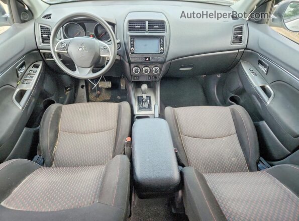 JA4AP3AU3KU004844 2019 MITSUBISHI OUTLANDER Silver წინა პანელის ხედი