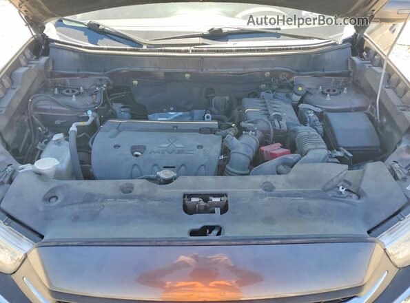 JA4AP3AU3KU031610 2019 MITSUBISHI OUTLANDER Brown ძრავის განყოფილების ხედი