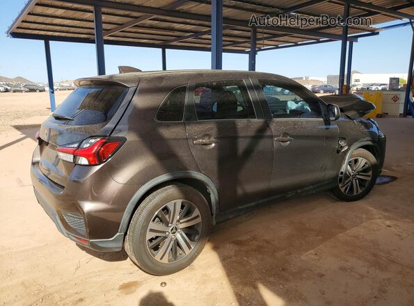 JA4AP3AU3LU001637 2020 MITSUBISHI OUTLANDER Gray Trasero derecho