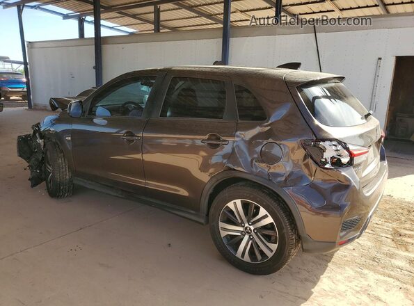 JA4AP3AU3LU001637 2020 MITSUBISHI OUTLANDER Gray Trasero izquierdo