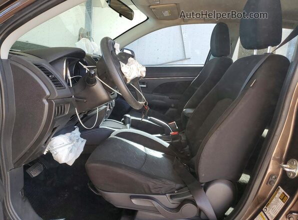 JA4AP3AU3LU001637 2020 MITSUBISHI OUTLANDER Gray Vista interior delantera