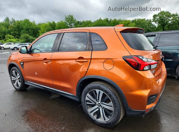 JA4AP3AU3LU016221 2020 MITSUBISHI OUTLANDER Orange Trasero izquierdo