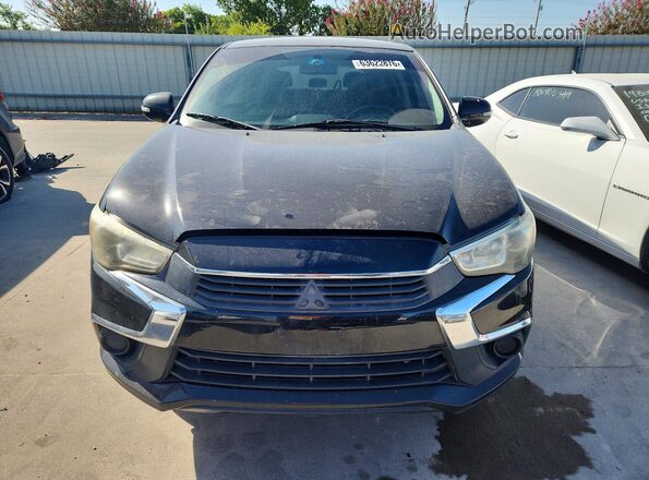 JA4AP3AU4HZ019784 2017 MITSUBISHI OUTLANDER Black Front view