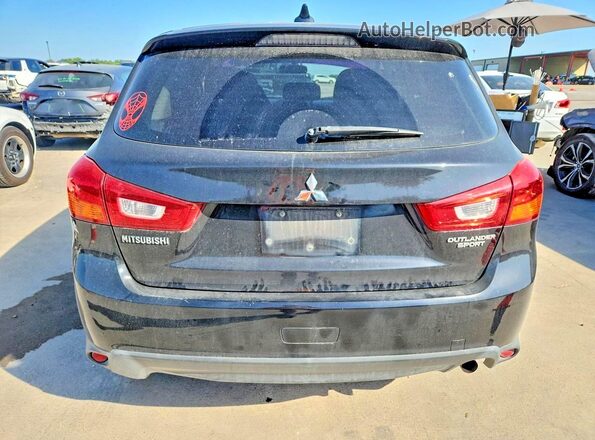 JA4AP3AU4HZ019784 2017 MITSUBISHI OUTLANDER Black Rear view