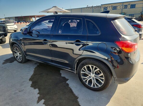 JA4AP3AU4HZ019784 2017 MITSUBISHI OUTLANDER Black Rear left