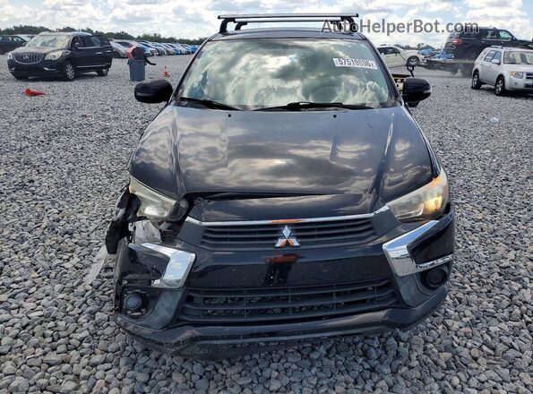 JA4AP3AU4HZ067107 2017 MITSUBISHI OUTLANDER Black Widok z przodu