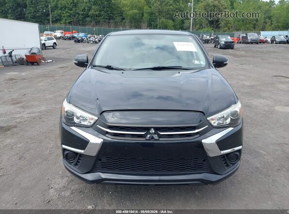 JA4AP3AU4KU033446 2019 MITSUBISHI OUTLANDER SPORT Black ხელსაწყოთა პანელის ხედი