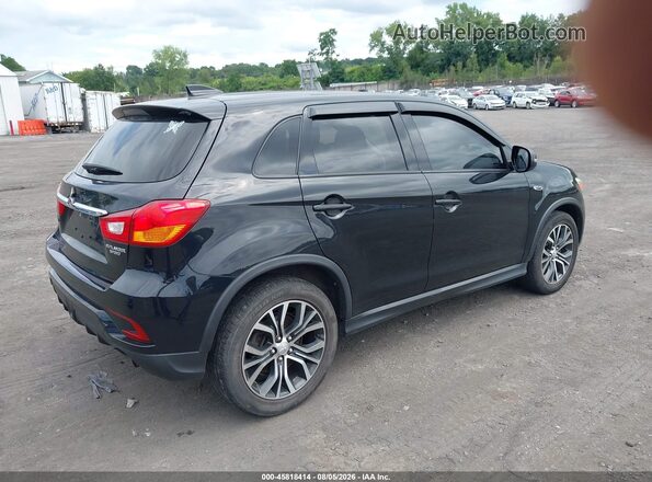 JA4AP3AU4KU033446 2019 MITSUBISHI OUTLANDER SPORT Black უკანა მარჯვენა