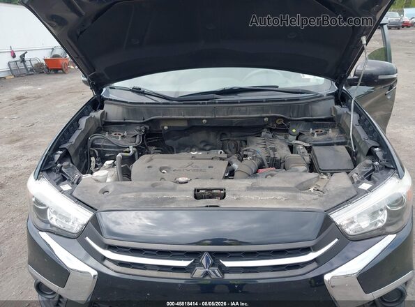 JA4AP3AU4KU033446 2019 MITSUBISHI OUTLANDER SPORT Black უკანა ხედი