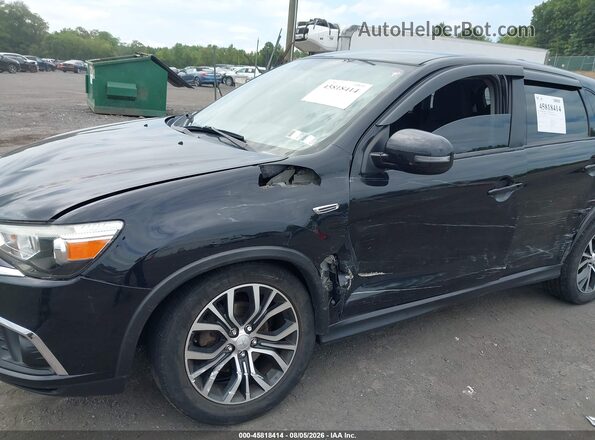 JA4AP3AU4KU033446 2019 MITSUBISHI OUTLANDER SPORT Black წინა ხედი