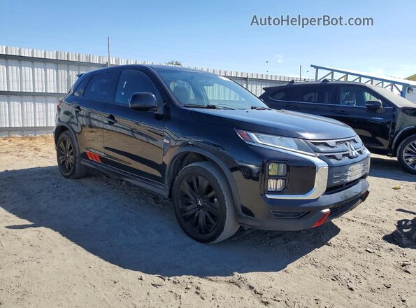 JA4AP3AU4LU025106 2020 MITSUBISHI OUTLANDER Black Delantero derecho