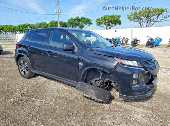 JA4AP3AU4LU030645 2020 MITSUBISHI OUTLANDER Black Передня права чверть