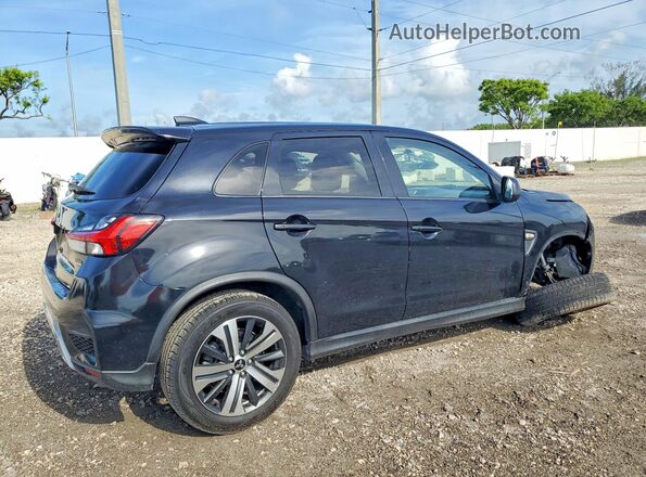 JA4AP3AU4LU030645 2020 MITSUBISHI OUTLANDER Black Задня права чверть