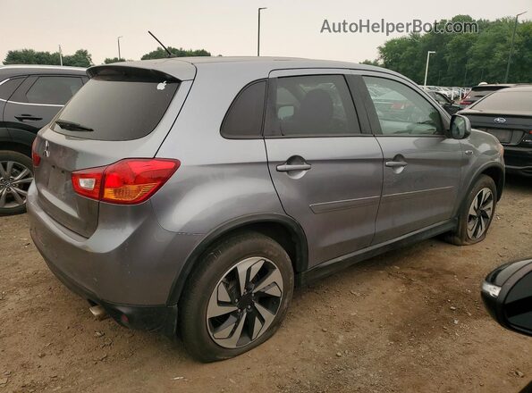 JA4AP3AU6GZ033166 2016 MITSUBISHI OUTLANDER Silver Tył prawy