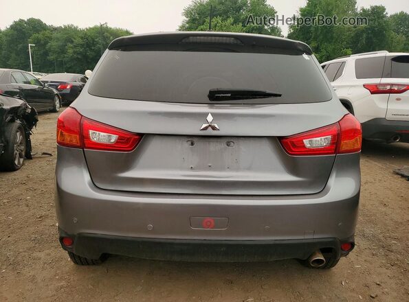 JA4AP3AU6GZ033166 2016 MITSUBISHI OUTLANDER Silver Widok z tyłu