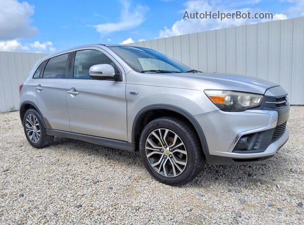 JA4AP3AU6JU007266 2018 MITSUBISHI OUTLANDER Silver Առջևի աջ