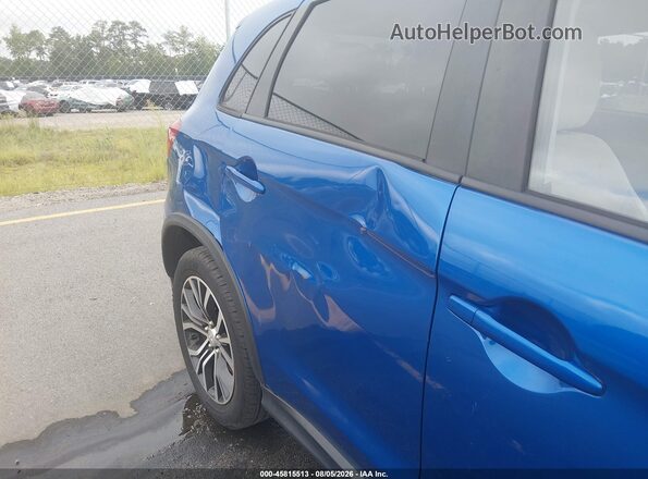 JA4AP3AU6KU033903 2019 MITSUBISHI OUTLANDER SPORT Blue Vista frontal