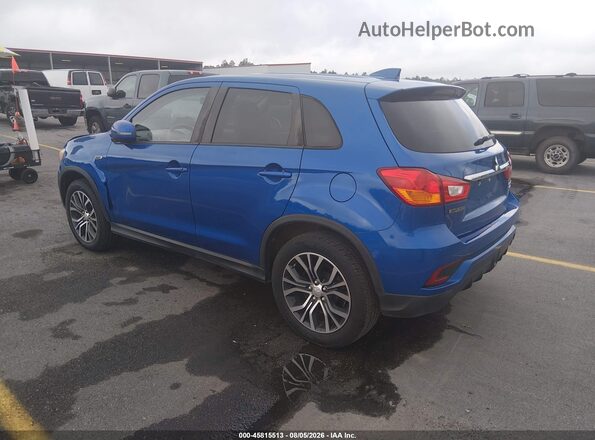 JA4AP3AU6KU033903 2019 MITSUBISHI OUTLANDER SPORT Blue Trasero izquierdo