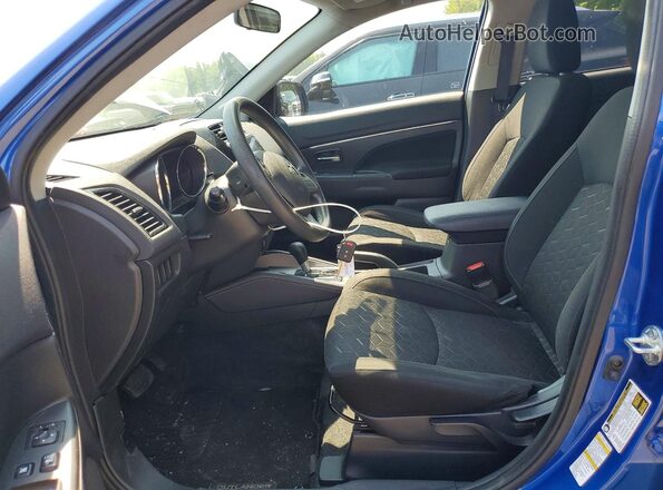 JA4AP3AU6LU004306 2020 MITSUBISHI OUTLANDER Blue Vista interior delantera