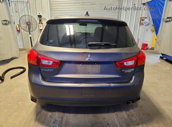 JA4AP3AU7HZ007337 2017 MITSUBISHI OUTLANDER Brown Rear view