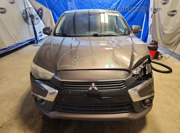 JA4AP3AU7HZ007337 2017 MITSUBISHI OUTLANDER Brown Front view