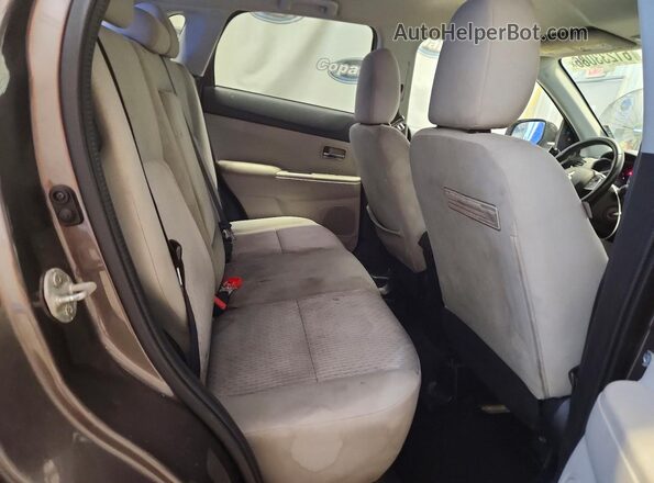 JA4AP3AU7HZ007337 2017 MITSUBISHI OUTLANDER Brown Rear interior view