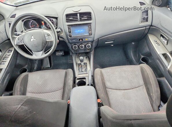 JA4AP3AU7KU033277 2019 MITSUBISHI OUTLANDER Gray წინა პანელის ხედი