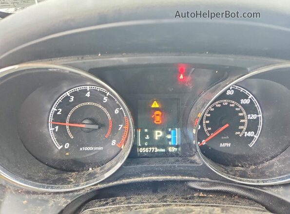 JA4AP3AU7KU033277 2019 MITSUBISHI OUTLANDER Gray ხელსაწყოთა პანელის ხედი