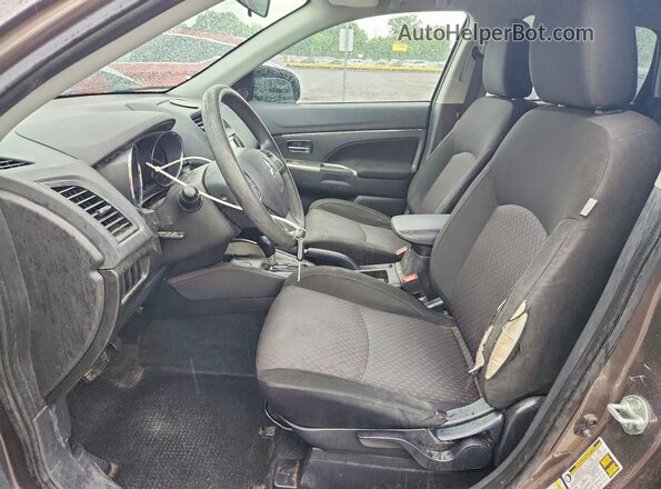 JA4AP3AU7KU033277 2019 MITSUBISHI OUTLANDER Gray წინა სალონის ხედი