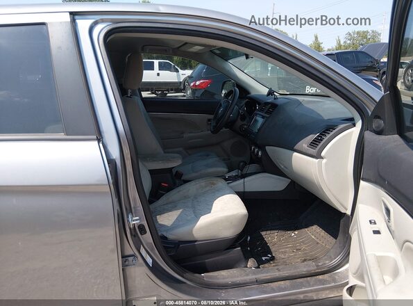 JA4AP3AU7LU001317 2020 MITSUBISHI OUTLANDER SPORT Silver წინა სალონის ხედი