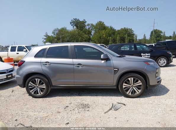 JA4AP3AU7LU001317 2020 MITSUBISHI OUTLANDER SPORT Silver უკანა სალონის ხედი