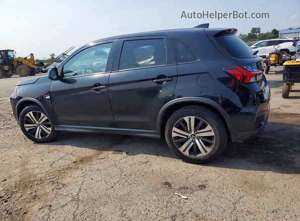 JA4AP3AU7LU013032 2020 MITSUBISHI OUTLANDER Black უკანა მარცხენა
