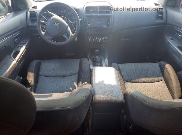 JA4AP3AU7LU013032 2020 MITSUBISHI OUTLANDER Black წინა პანელის ხედი