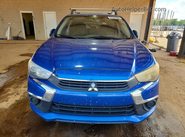JA4AP3AU8GZ041950 2016 MITSUBISHI OUTLANDER Blue Դիմացի տեսք