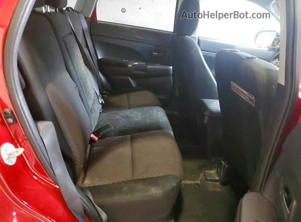 JA4AP3AU8JZ009166 2018 MITSUBISHI OUTLANDER Red Vista interior trasera