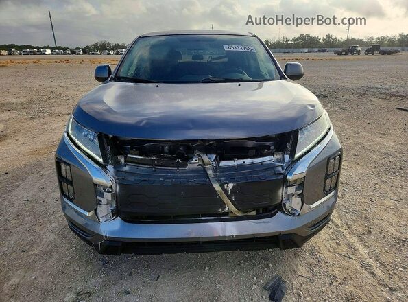 JA4AP3AU8LU020622 2020 MITSUBISHI OUTLANDER Gray Widok z przodu