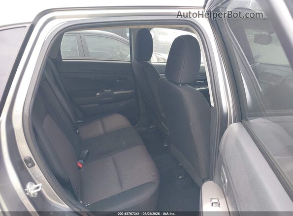 JA4AP3AU9KU001754 2019 MITSUBISHI OUTLANDER SPORT Gray Vista de la etiqueta del VIN