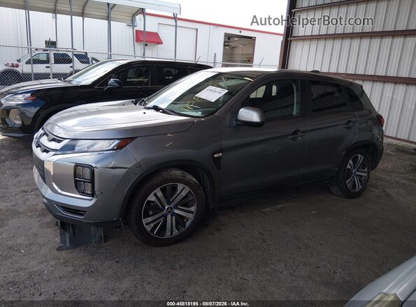 JA4AP3AU9LU017583 2020 MITSUBISHI OUTLANDER SPORT Gray Widok wnętrza z tyłu
