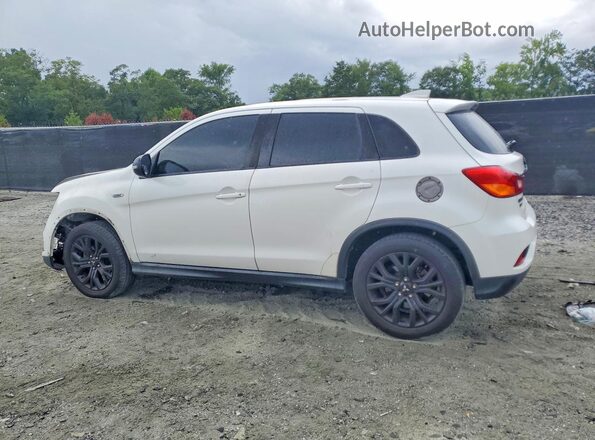 JA4AP3AUXJZ027989 2018 MITSUBISHI OUTLANDER White Trasero izquierdo