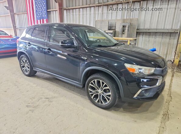 JA4AP3AW1GZ034307 2016 MITSUBISHI OUTLANDER Black Դիմացի տեսք