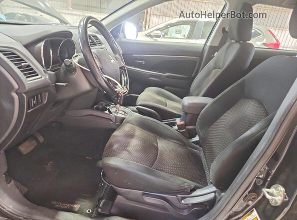 JA4AP3AW1GZ034307 2016 MITSUBISHI OUTLANDER Black Առջևի վահանակի տեսք