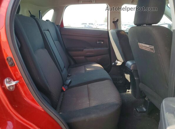 JA4AP3AW2HZ023432 2017 MITSUBISHI OUTLANDER Красный Вид задних сидений