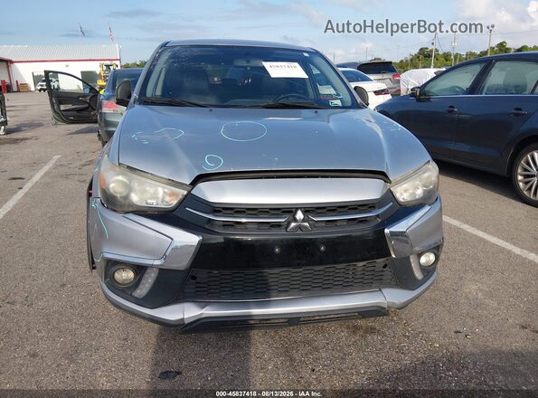 JA4AP3AW2JU015740 2018 MITSUBISHI OUTLANDER SPORT Silver Вид щитка приладів