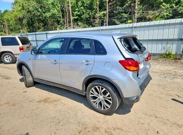 JA4AP3AW4HZ043889 2017 MITSUBISHI OUTLANDER Silver უკანა მარცხენა